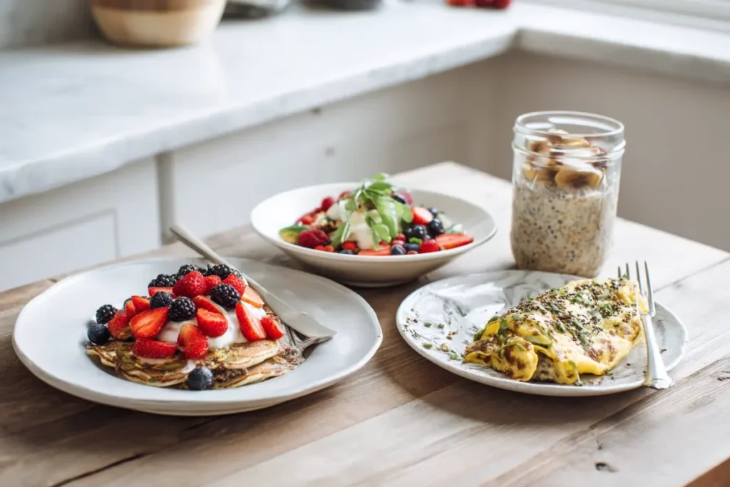 What to eat for breakfast on Mounjaro in a bright kitchen setting