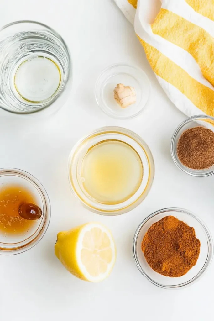 Ingredients Apple Cider Vinegar Detox Drink