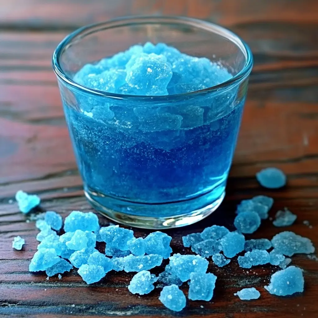 Natural salt trick for men in bed recipe – Persian blue salt, lemon, and warm water ingredients for stamina and blood flow.