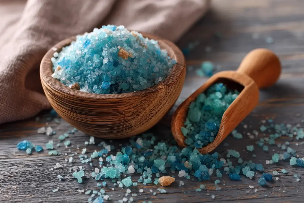 What to mix with pink salt to lose weight – Himalayan pink salt, lemon juice, and warm water ingredients for a weight loss drink.