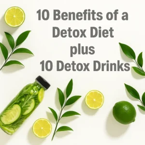 Detox diet benefits packed in green apple detox juice