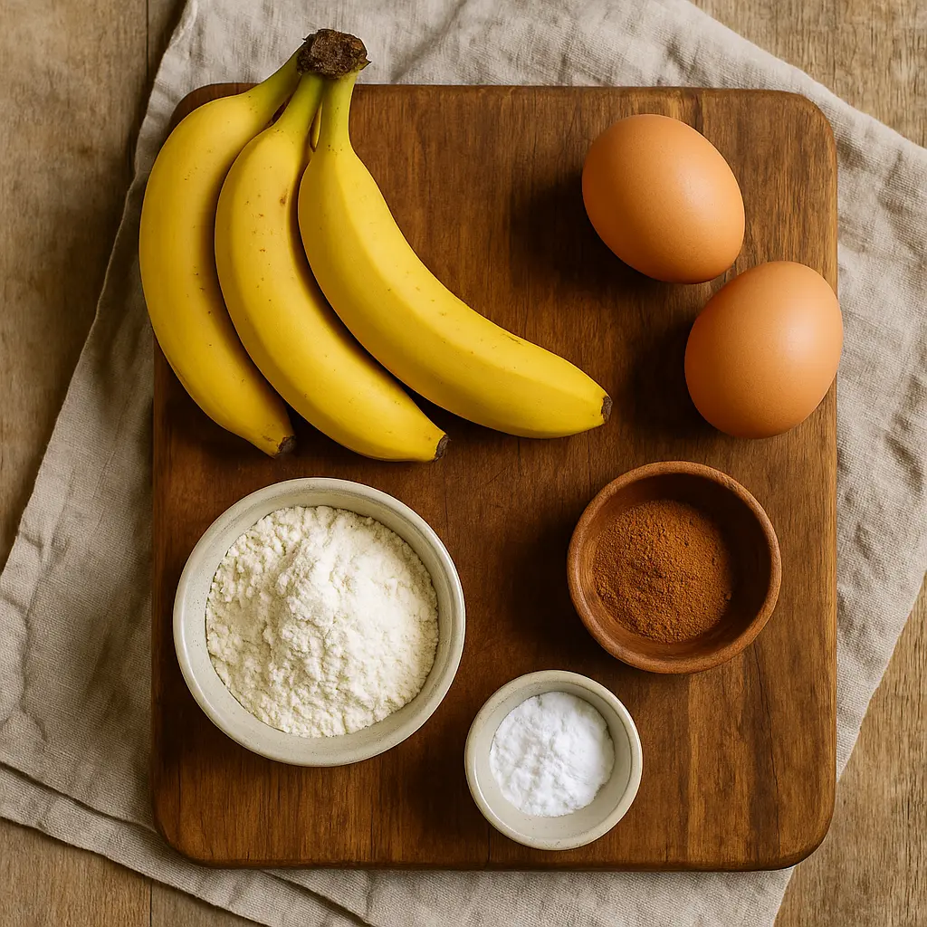 ingredients for low calorie high protein banana pancakes