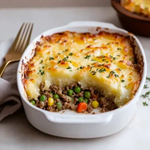 hellofresh shepherd pie recipe with golden mashed potato topping