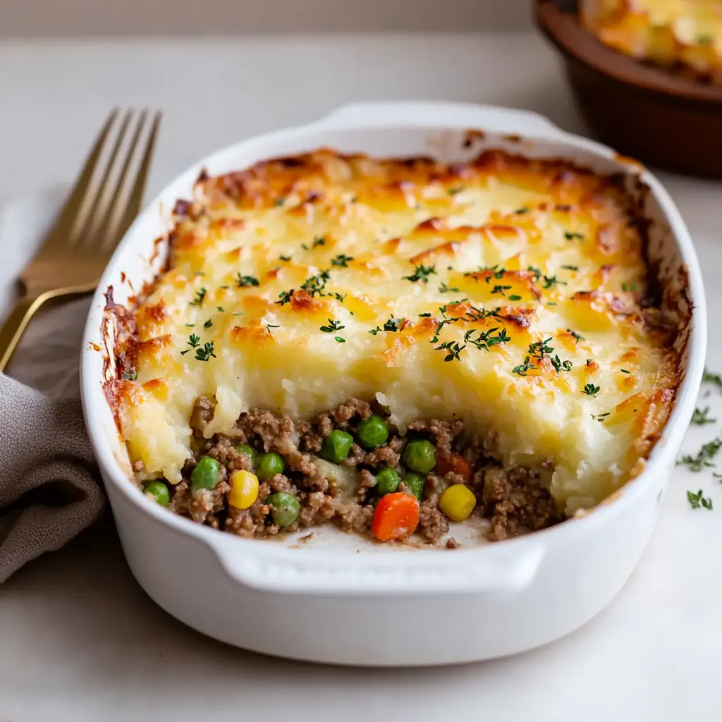 hellofresh shepherd pie recipe with golden mashed potato topping