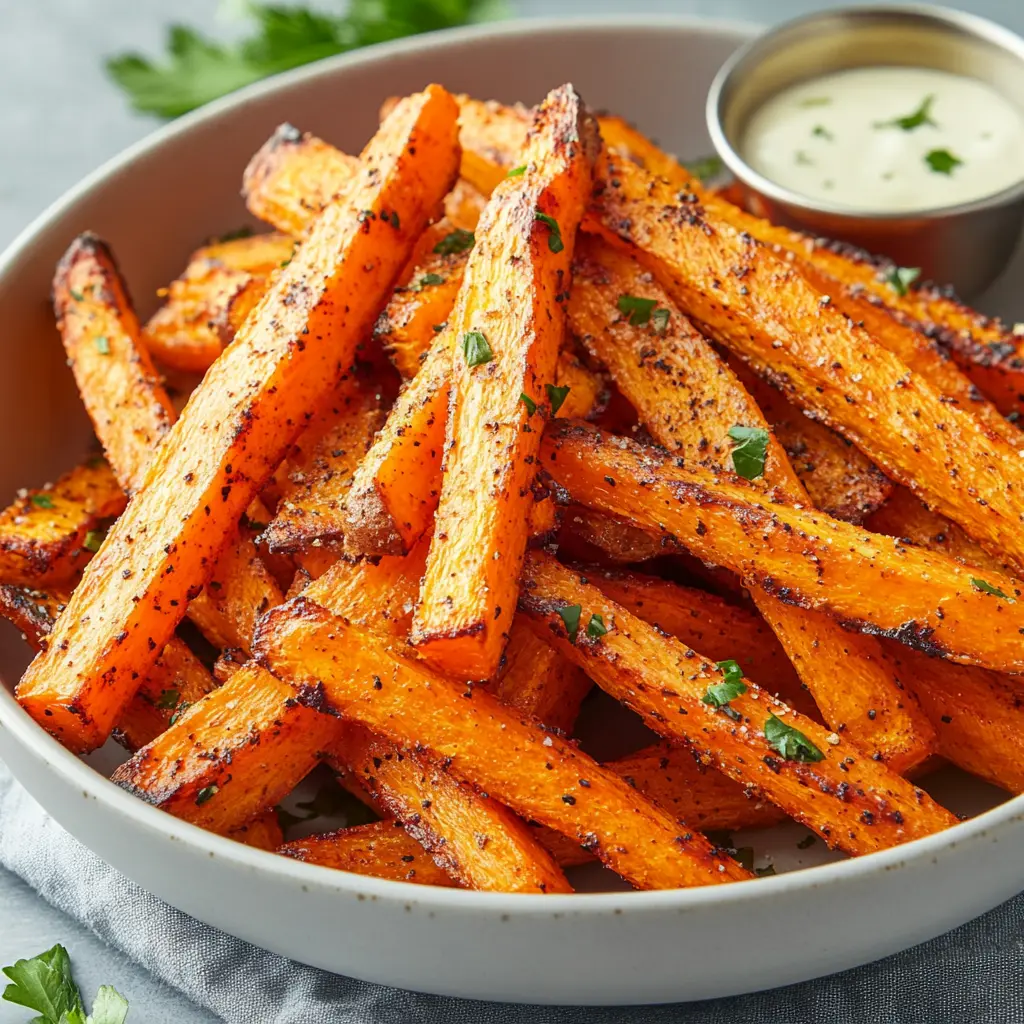 hello fresh carrot recipes baked fries with dip