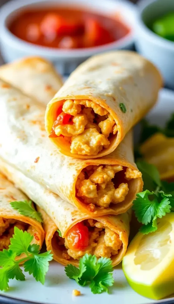 Gluten-Free Chicken Taquitos