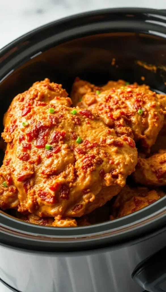 Keto Crack Chicken in the Crock Pot