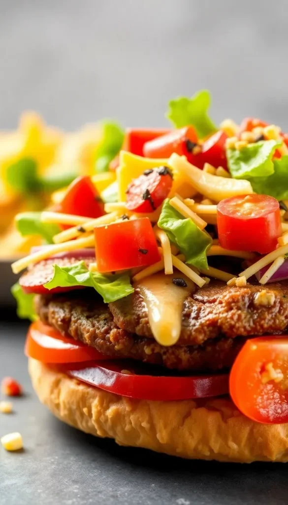 Low Carb Keto Big Mac Salad