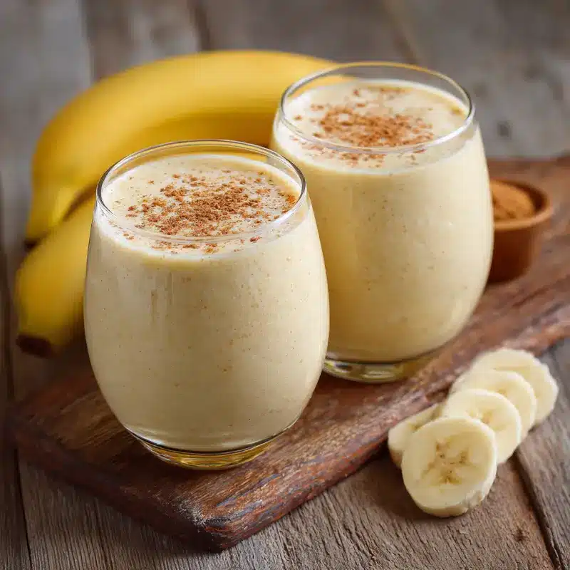 Green banana smoothie recipe for weight loss with chia seeds and spinach