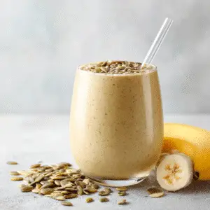 Pumpkin seed bariatric smoothie for weight loss