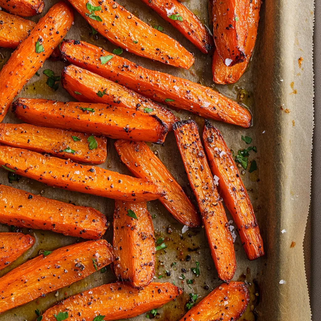 hello fresh carrot recipes roasted carrots on parchment paper