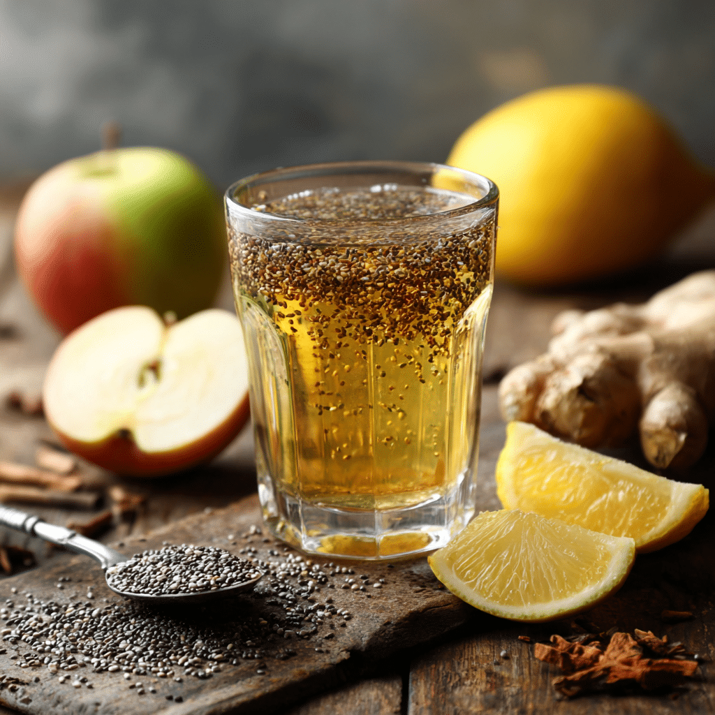 Natural Zepbound Recipe for Weight Loss served in a glass