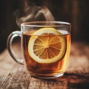 drink before bed to lose belly fat overnight in glass mug